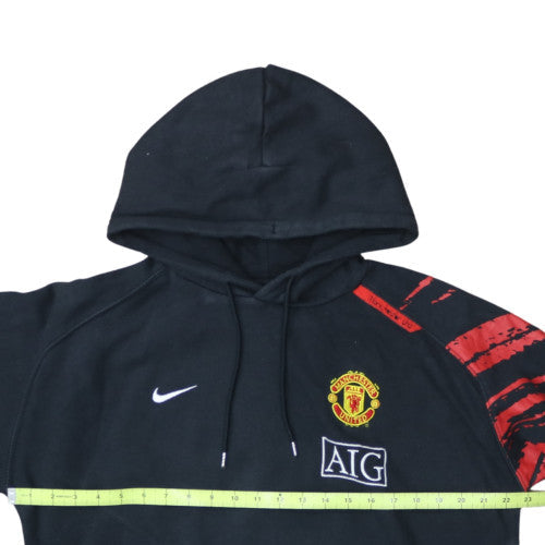 Nike Men’s Black Manchester United Pullover Hoodie Medium
