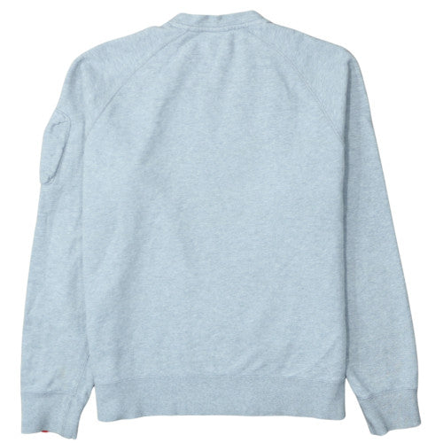Nike Men's Grey Crew Neck Pullover Sweatshirt Size M