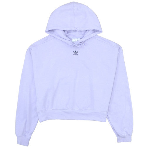 Adidas Women’s Lilac Hooded Pullover Sweatshirt Size 16 UK
