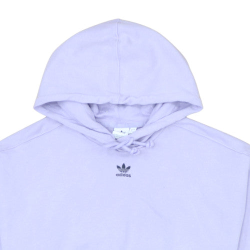 Adidas Women’s Lilac Hooded Pullover Sweatshirt Size 16 UK