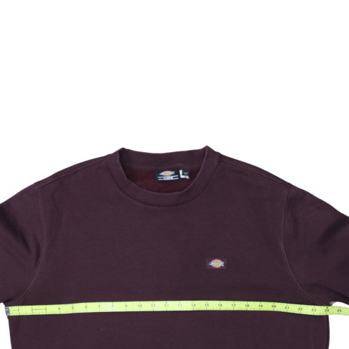 Dickies Men’s Purple Crew Neck Pullover Sweatshirt Size L