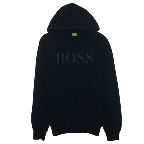 Hugo Boss Men's Black Logo Pullover Hoodie Size L