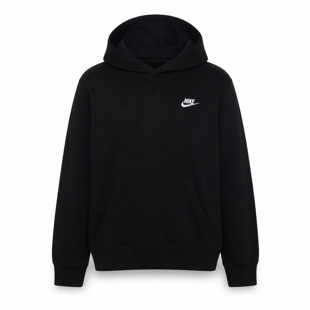 Nike Men's Black Pullover Hoodie M Regular Fit Sports Fleece