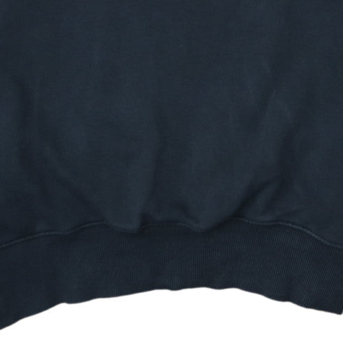 Nike Men's Black Small Crew Neck Pullover Sports Sweatshirt