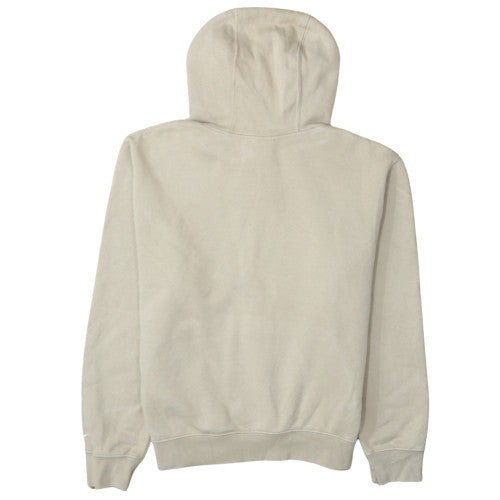 Nike Men's Beige Pullover Hoodie Small Graphic Logo Sweatshirt
