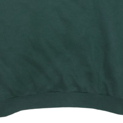 Lee Men's Green Pullover Crew Neck Sweatshirt Size M Vintage