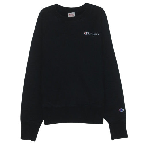 Champion Men's Black XS Reverse Weave Crew Neck Sweatshirt