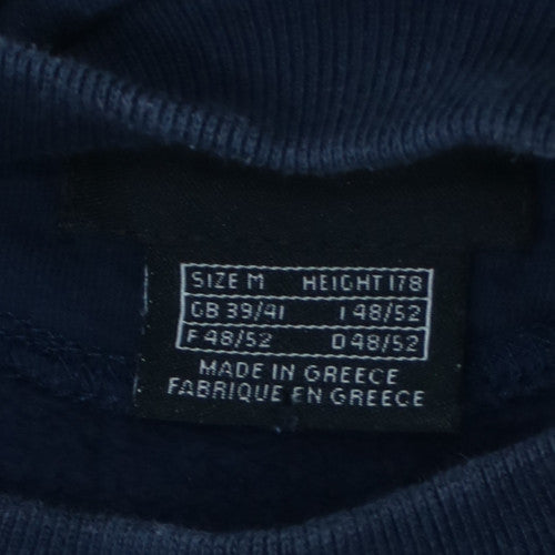 Nike Men's Blue Pullover Sweatshirt M Regular Fit Crew Neck