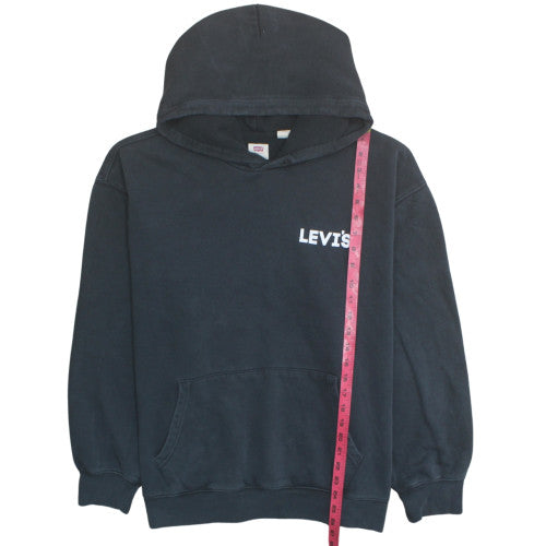 Levi's Men's Black XL Relaxed Fit Pullover Hoodie