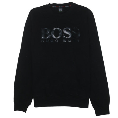 Hugo Boss Men's Black XL Crew Neck Pullover Sweatshirt