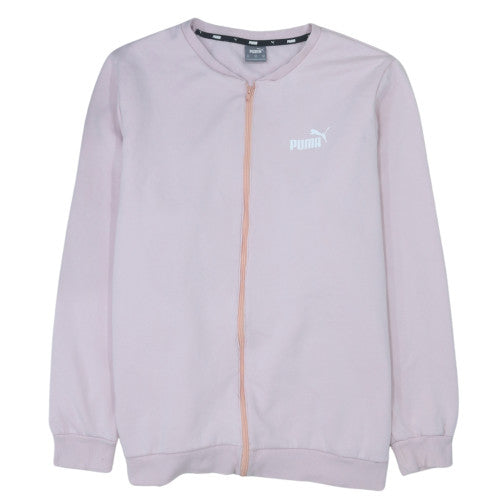Puma Womens Pink 3XL Track Jacket Full Zip Lightweight Activewear