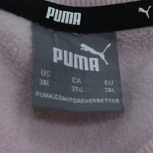 Puma Womens Pink 3XL Track Jacket Full Zip Lightweight Activewear