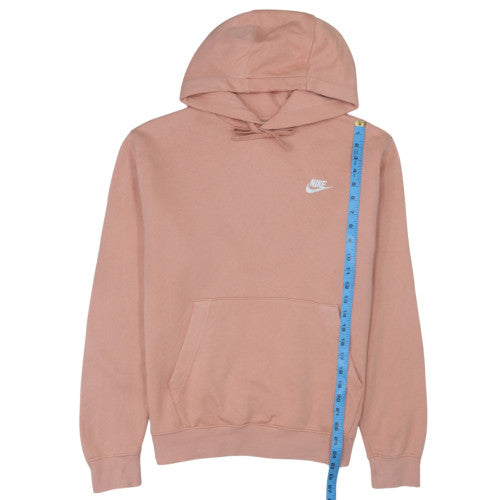 Nike Women’s Pink Pullover Hoodie Medium Cotton Blend Casual