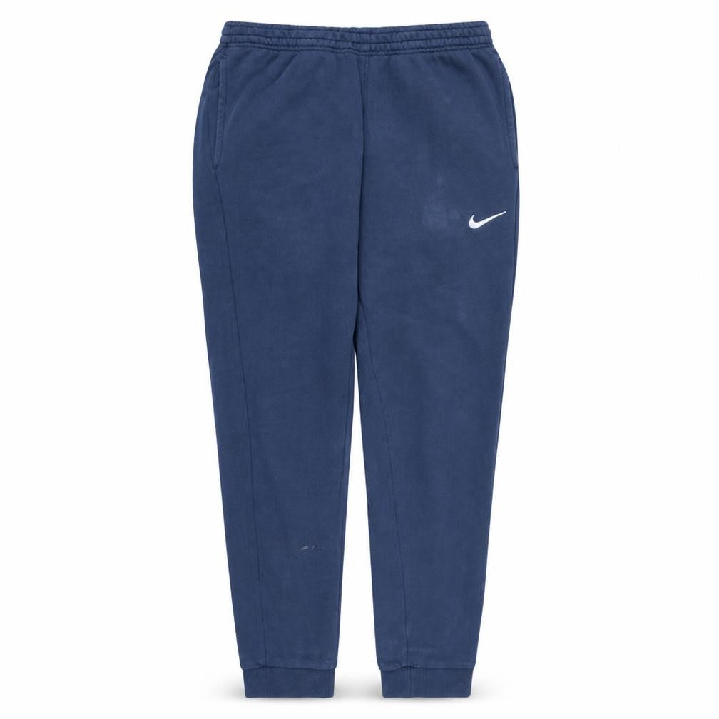 Front view of Nike Men's Blue Jogger Sweatpants L Regular Fit Fleece