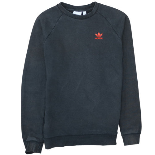 Adidas Men's Black XS Pullover Crew Neck Sweatshirt