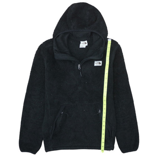 The North Face Mens Black Fleece Hoodie Medium Pullover Warm Outdoor