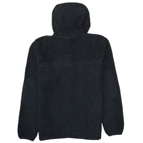 The North Face Mens Black Fleece Hoodie Medium Pullover Warm Outdoor