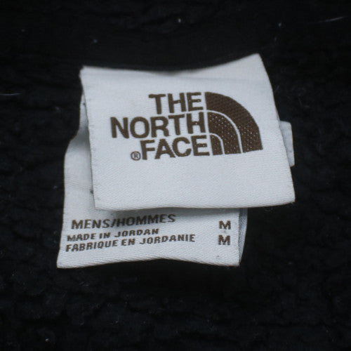 The North Face Mens Black Fleece Hoodie Medium Pullover Warm Outdoor