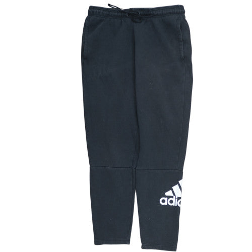 Adidas Mens Black 2XL Jogger Tapered Sports Trousers