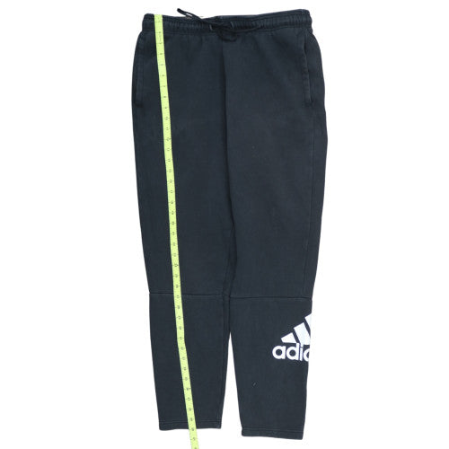 Adidas Mens Black 2XL Jogger Tapered Sports Trousers