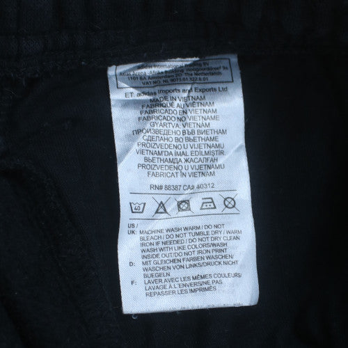Adidas Mens Black 2XL Jogger Tapered Sports Trousers