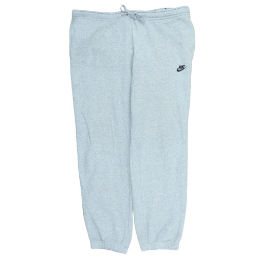 Nike Men’s Grey Fleece Sweatpants XL Tapered Fit Casual Joggers