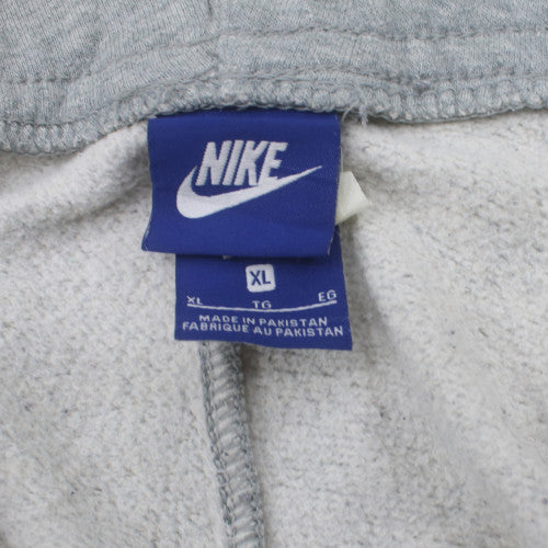 Nike Men’s Grey Fleece Sweatpants XL Tapered Fit Casual Joggers