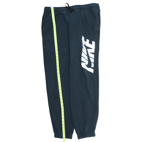 Nike Men's Black XL Sweatpants Regular Fit Fleece Joggers