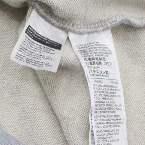 Levi's Women's Blue Crew Neck Pullover Sweatshirt Size M Classic Style