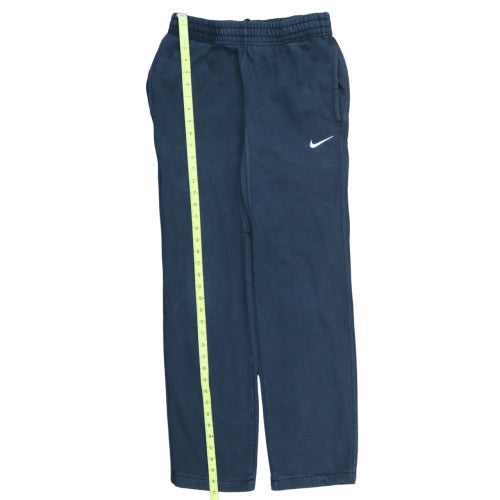 Nike Men Blue Fleece Sweatpants Small Regular Fit Sportswear