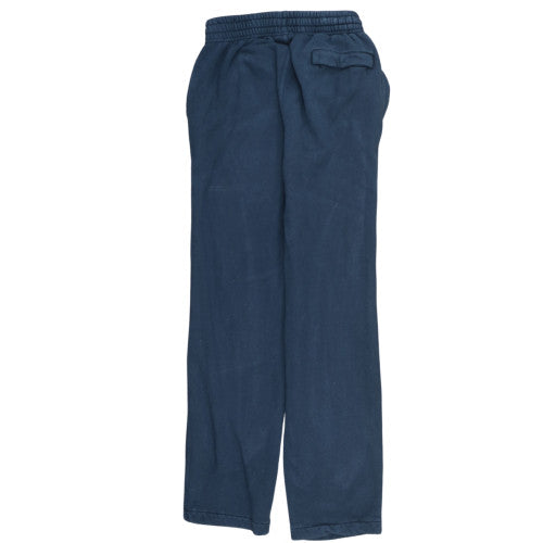 Nike Men Blue Fleece Sweatpants Small Regular Fit Sportswear