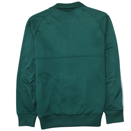 Adidas Men’s Green Real Madrid Track Jacket L Full Zip Football Style
