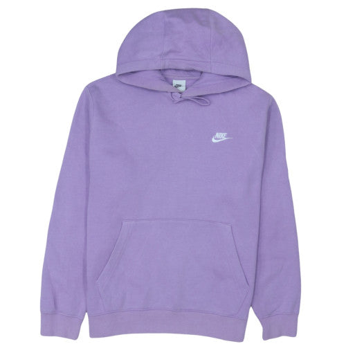 Nike Womens Purple Pullover Hoodie Medium Hooded Sweatshirt