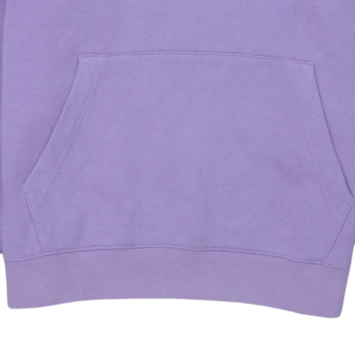 Nike Womens Purple Pullover Hoodie Medium Hooded Sweatshirt