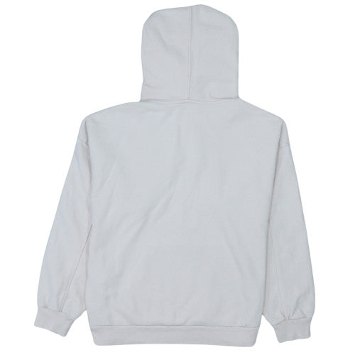 Levi's Women White Small Pullover Hoodie with Logo Front