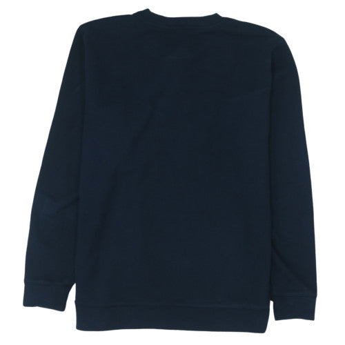 Hugo Boss Men's Blue XL Logo Pullover Sweatshirt
