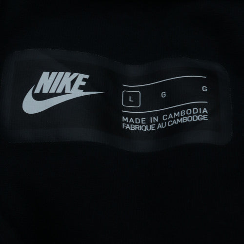 Nike Men's Black Jogger Sweatpants L Cotton Blend Casual