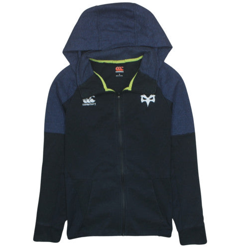 Canterbury Men’s Black Full Zip Hoodie L Sportswear Rugby