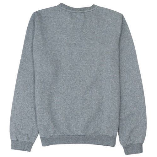Puma Boys Grey 15-16 Years Pullover Fleece Sweatshirt with Logo