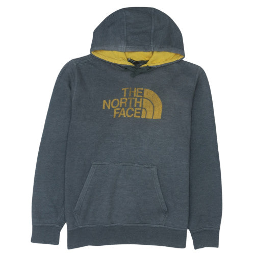 The North Face Men's Grey Pullover Hoodie L Regular Fit