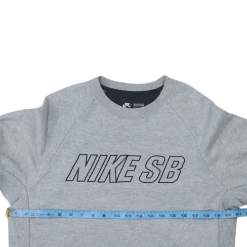 Nike SB Men's Grey Pullover Crew Neck Sweatshirt Size L