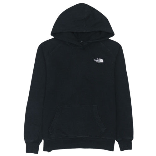 The North Face Womens Black Pullover Hoodie Size S Cotton Blend