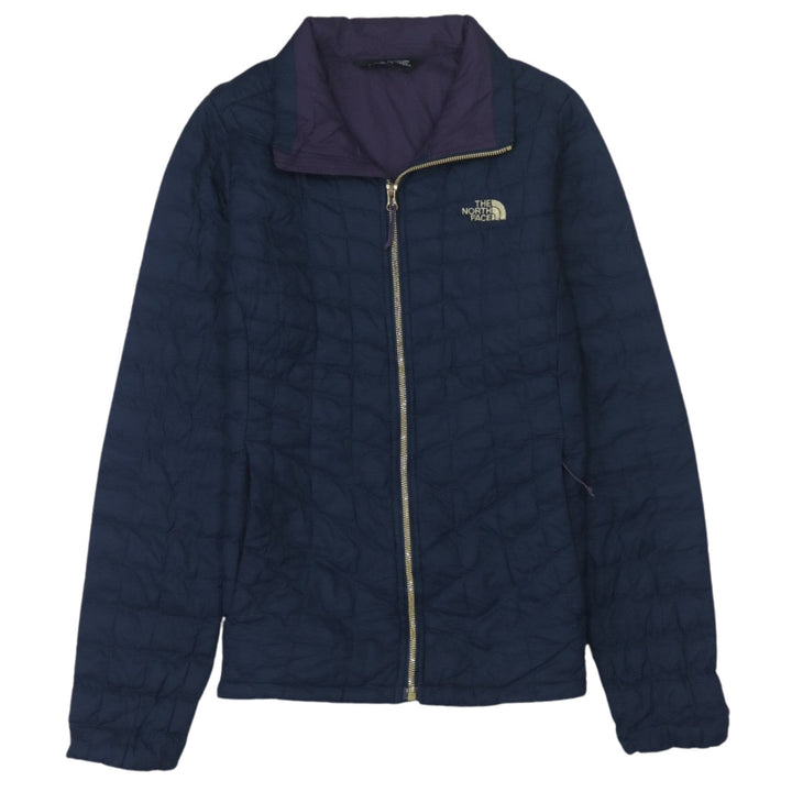 The North Face Women's Blue Quilted Lightweight Jacket Size M