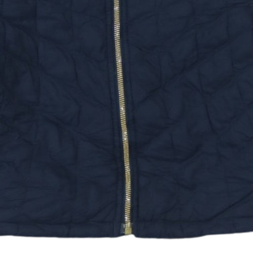 The North Face Women's Blue Quilted Lightweight Jacket Size M