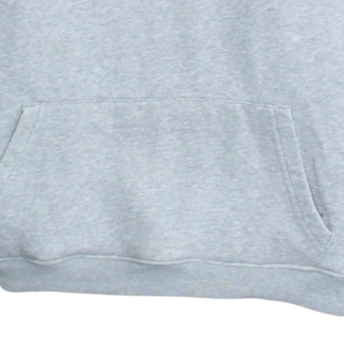 Tommy Hilfiger Mens Grey Pullover Hoodie M Logo Classic Style