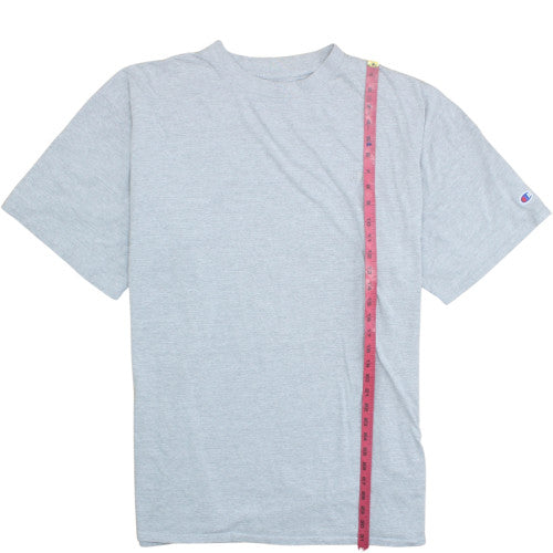 Champion Men's Grey 3XL Classic Crew Neck Cotton T-Shirt