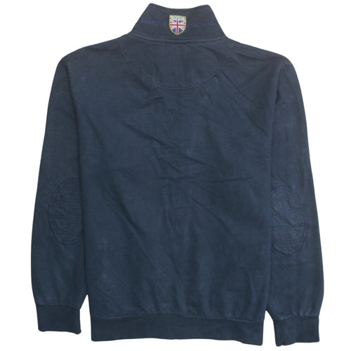 Barbour Men's Blue 2XL Basic Full Zip Polo Club Jacket