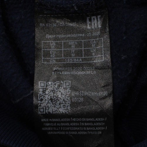 Guess Womens Navy Blue Medium Pullover Sweatshirt Crew Neck Logo