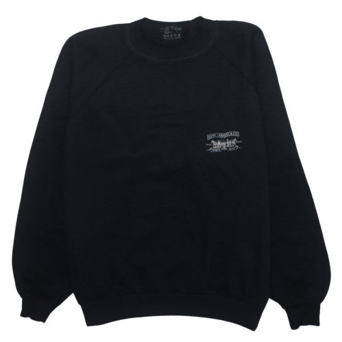 Levi's Women's Black Small Crew Neck Pullover Sweatshirt