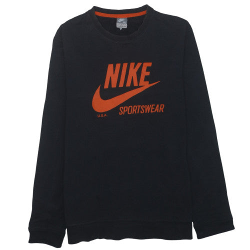 Nike Men's Black XL Pullover Sports Logo Sweatshirt